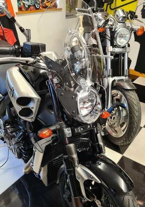 2009-2022 Yamaha V Max 1700 Tall Touring Screen Windscreen