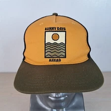 TREK LIGHT GEAR SUNNY DAYS AHEAD ADJUSTABLE SNAP TRUCKER/MESH HAT/CAP OUTDOOR