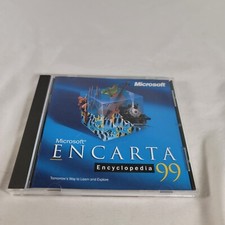 Microsoft Encarta Encyclopedia 99 CD-ROM With Code