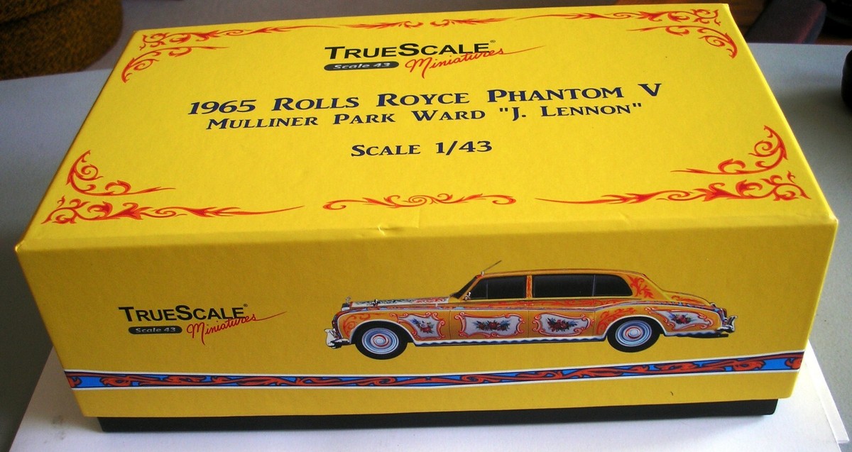 TRUE SCALE MINIATURES - 1965 ROLLS ROYCE PHANTOM V - JOHN LENNON