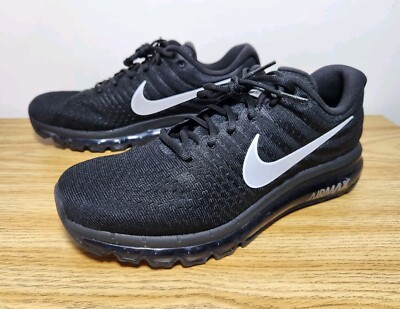 Nike Air Max 2017 Mens Size 11.5 Black Anthracite Grey White