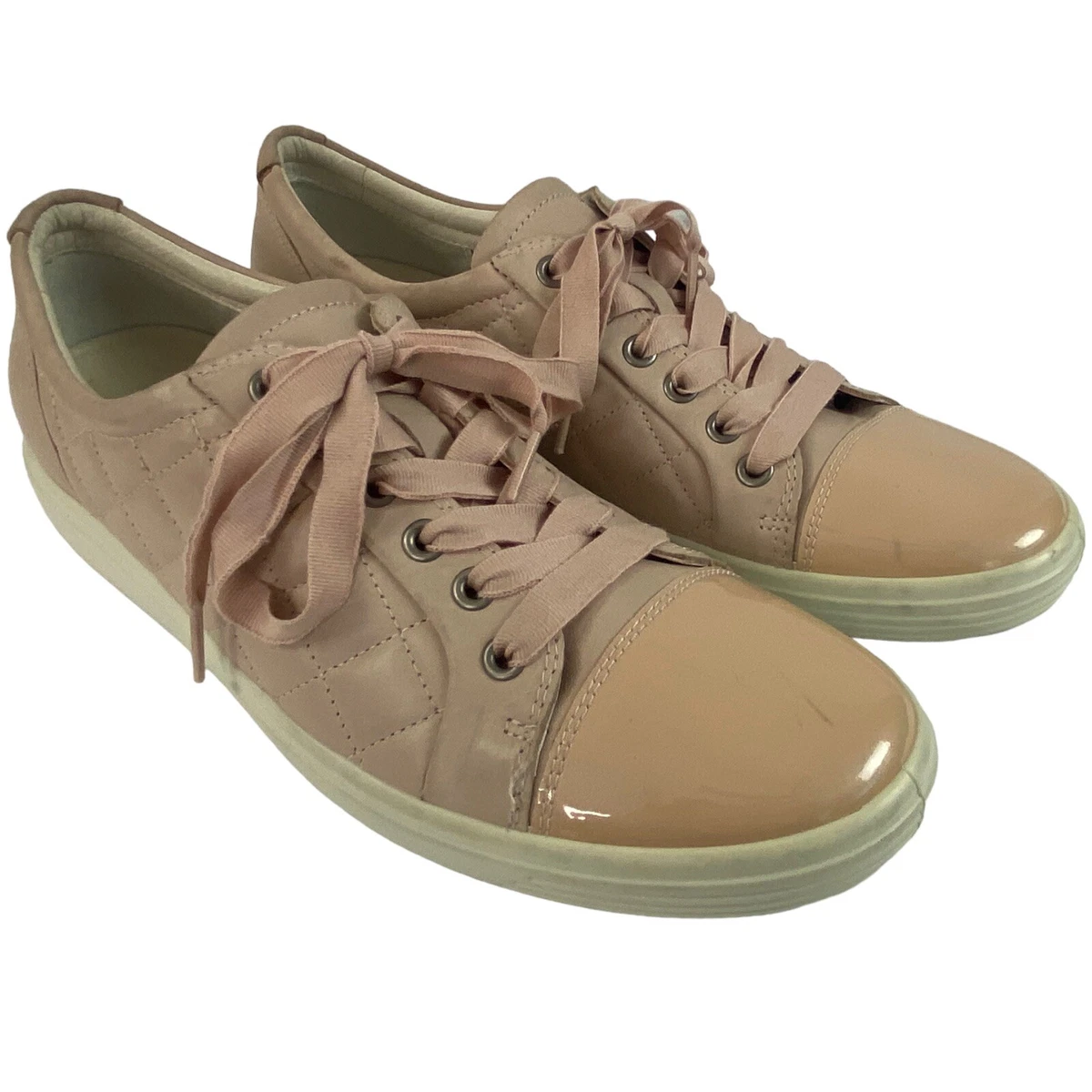 Ecco Soft 7 Women Sneaker Shoe EU 42 11 Leather Rose Pink Ribbon eBay