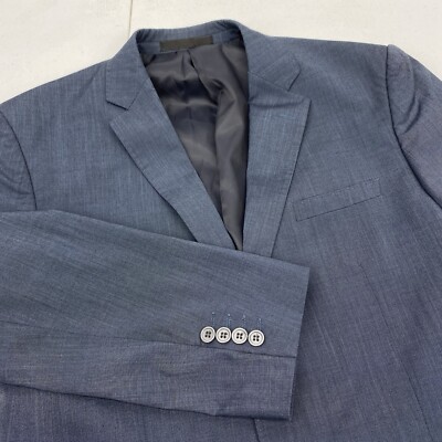 Armani collezioni Blazer Mens 54 Casual two button wool Sport Coat Jacket  suit