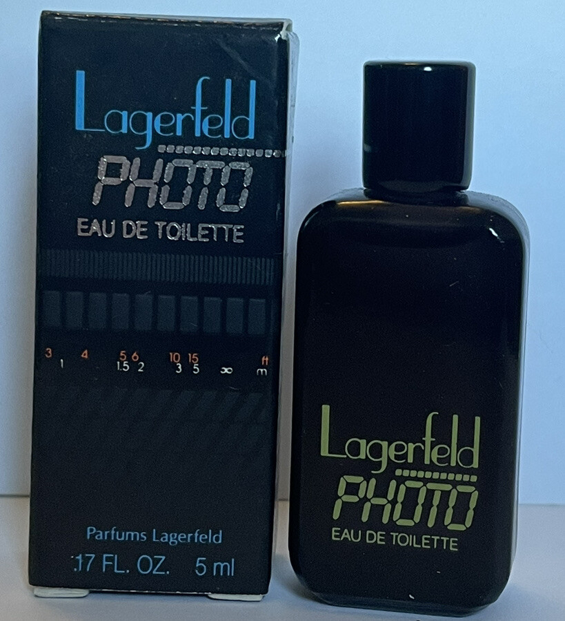 Lagerfeld Photo For Men 5Ml Edt Splash. | eBay