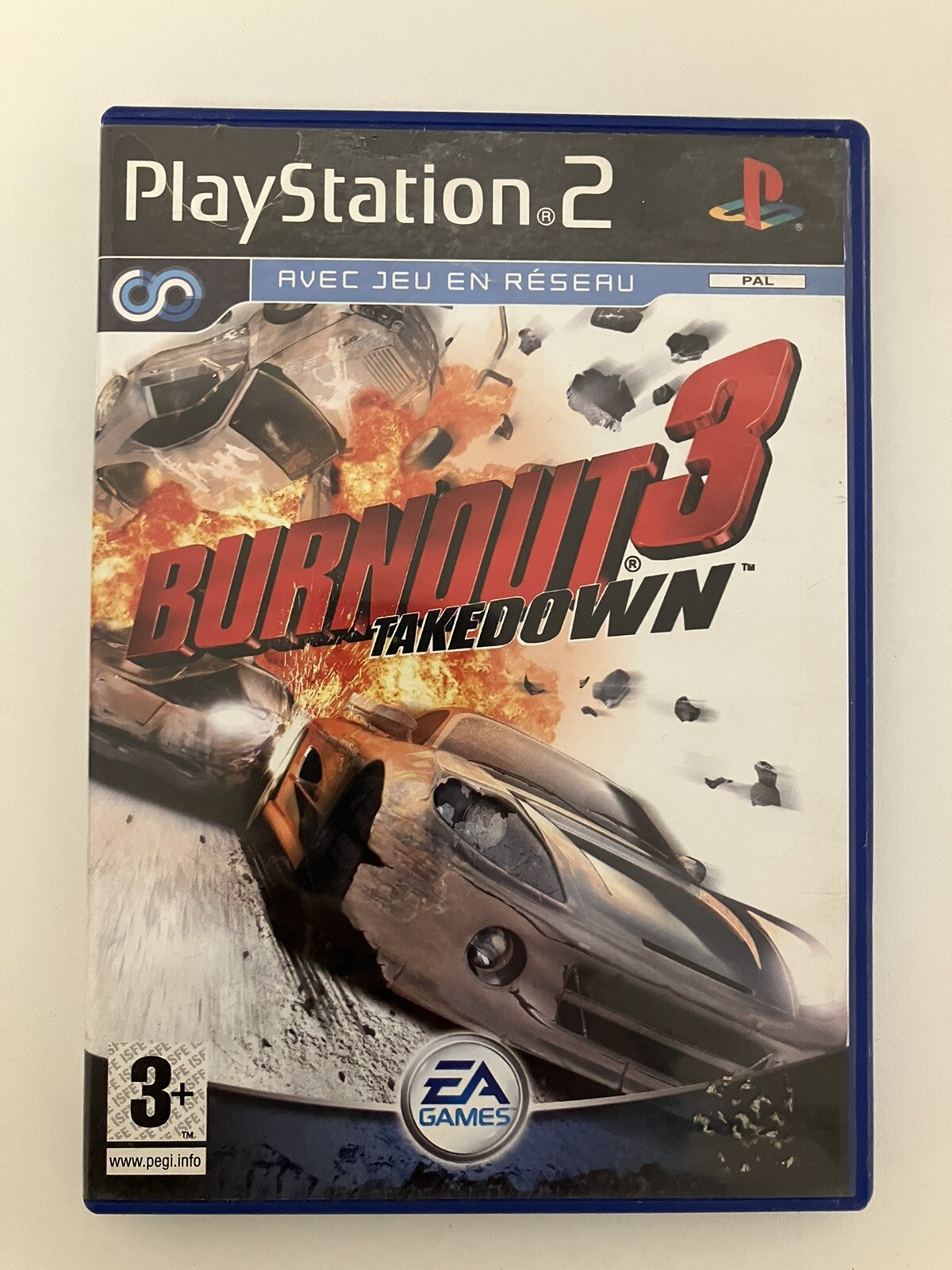 Burnout 3: Takedown - PS2 Playstation 2 - PAL FR