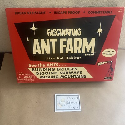 UNCLE MILTON'S FASCINATING ANT FARM LIVE ANT EDUCATIONAL HABITAT | eBay