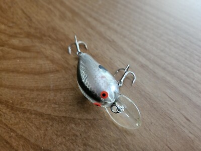 Vintage Bomber Fat A 4F Crankbait Fishing Lure, CLEAR (No Insert