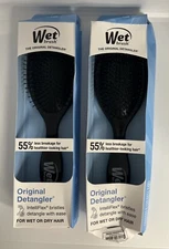 NEW 2x Wet Brush Original Detangler Hair Brush  IntelliFlex Bristles