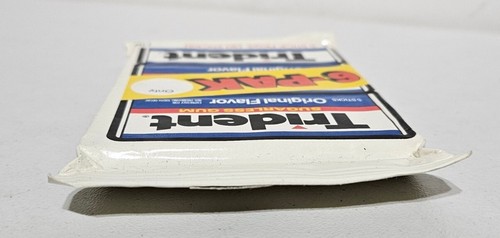 Vintage Trident Sugarless Gum 6 Pak Original Flavor ☆ Neu / Versiegelt - Bild 7 von 7