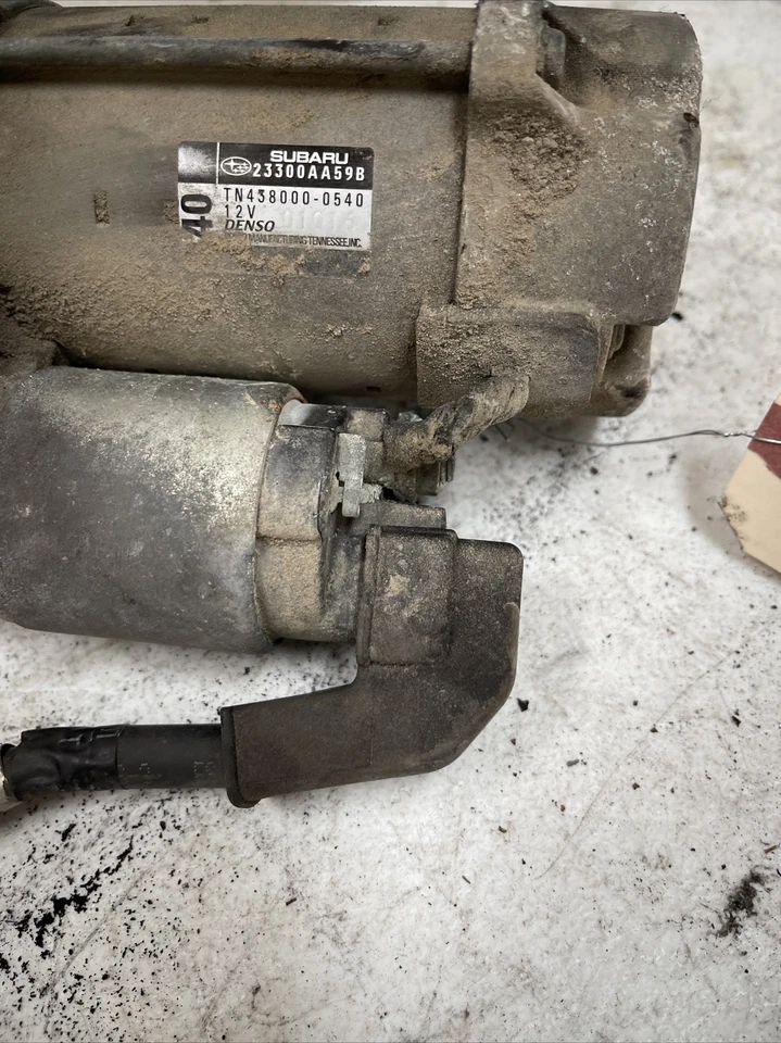 Motor De Arranque OEM Subaru Legacy & Outback 2013 2014 2.5 Transmisión Automática Cvt Foto 3 de 4