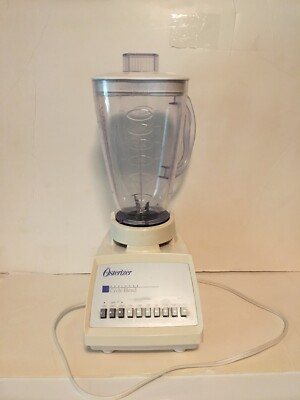 Vintage Osterizer Blender Mixer Designer Cycle Blend 10 Cycles Smoothies Working