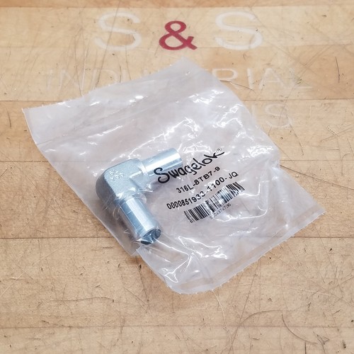 Swagelok 316L-8TB7-9 316L SS 90° Tube Butt Weld Union Elbow, 1/2"OD - NEW