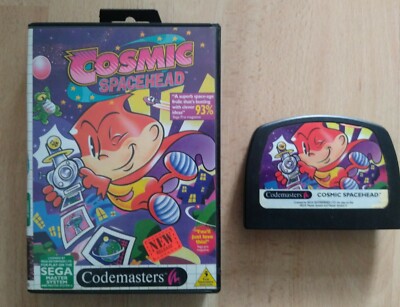 Cosmic Spacehead - Sega Master System - FUNKTIONIERT - UK PORTOFREI