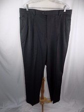 Louis Raphael Pleated GRAY Dress Pants Men's 38 x 30