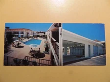 Royal Inn Motor Hotel Bakersfield California vintage oversized postcard 