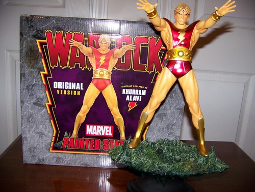 BOWEN DESIGNS MARVEL COMICS WARLOCK STATUE FULL SIZE STATUE BOWEN WEB EXCLUSIVE - Picture 2 of 12