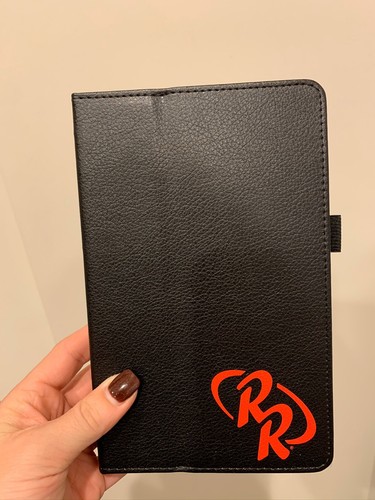 Kindle Fire 7 Tablet Leather Black Case Custom Red Robin 2019 Cover Whitepages