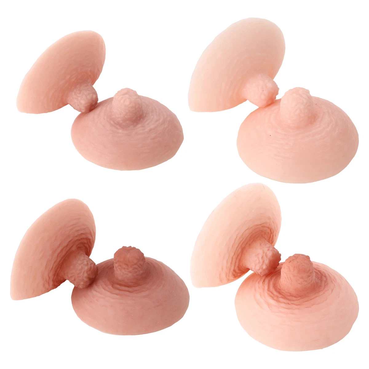 1Pairs Silicone Prosthetic Simulation Breast Enhancement Nipple