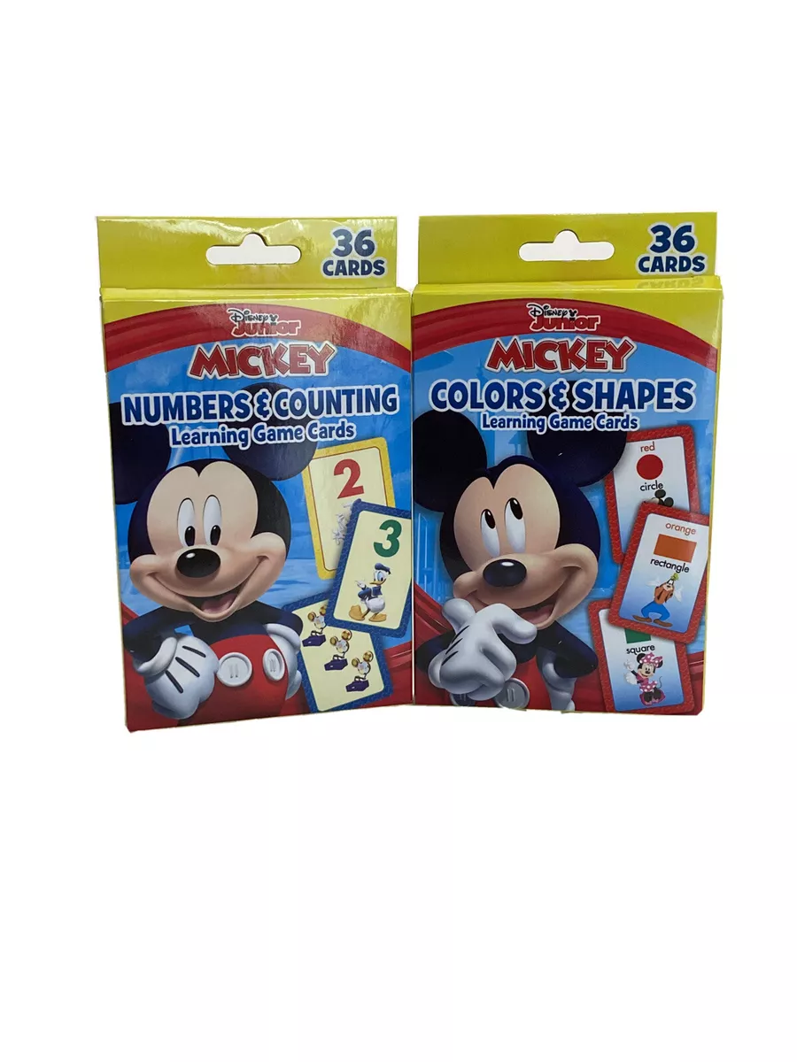 Mickey Mouse Clubhouse Toddlers Learn Colors, Shapes & Numbers