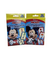 Disney Junior MICKEY Learning Flash Cards NUMBERS  COUNTING COLORS  SHAPE LOT