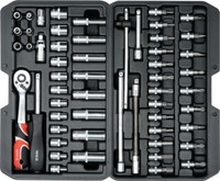 SteckschlÜSselsatz Ratschenkasten XS 1/4 Zoll TYP2 56-Teilig Yato YT-14501