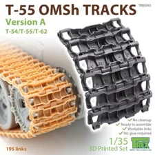 1/35 T-Rex Studio #85043 T-55 OMSh Tracks Version A