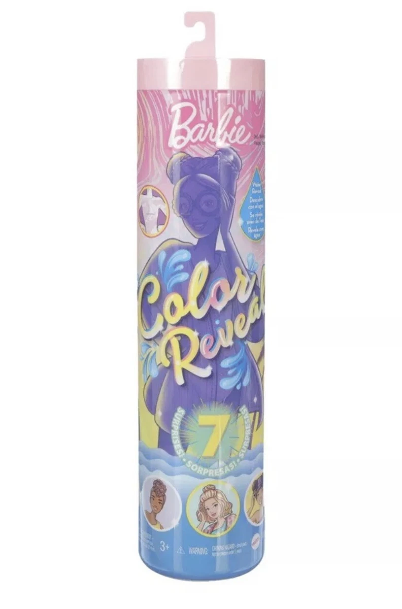 Barbie Doll Color Reveal Metallic Series 3 With 7 Surprises Sealed