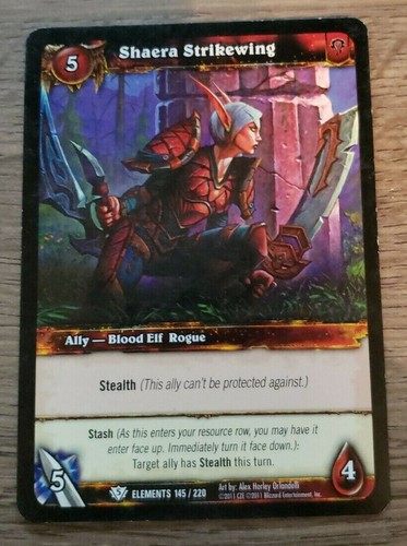 World of Warcraft WoW TCG War of the Elements Cards /220 - YOU PICK - Picture 96 of 137