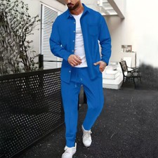 Mens Sweatsuits 2 Piece Sport Tracksuit Jogger Sweat Suits Jogging Outfits