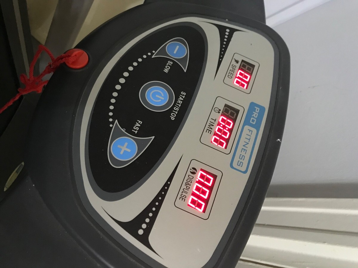 Pro Fitness electric walking machine used good condition UK