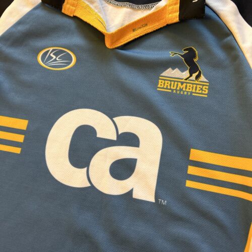 Vintage Brumbies Rugby Union Jersey Player’s Fit L 42 2006-2008 Alternate rare? - Picture 2 of 10