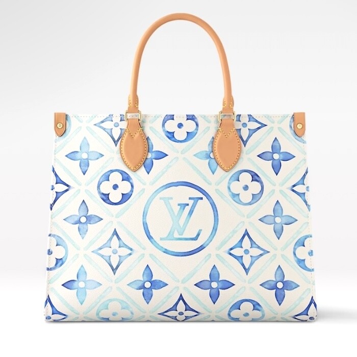 Louis Vuitton Onthego Tote Bag By The Pool M11262 Lagoon