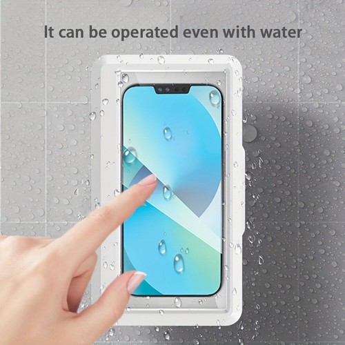 Shower Phone Holder Waterproof 480 Rotation Phone Stand Case Mount for Bathroom - Zdjęcie 3 z 8