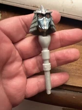 Head in Helmet on Specter Evil Looking