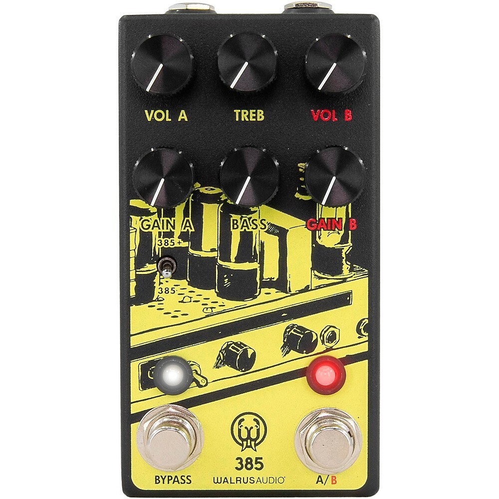 Педаль эффектов Walrus Audio 385 Overdrive MKII желтая