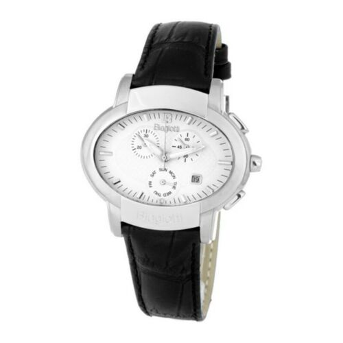 LB0031M-03 Watch LAURA BIAGIOTTI Stainless Steel White Black Unisex - Men and Wo - Picture 1 of 3