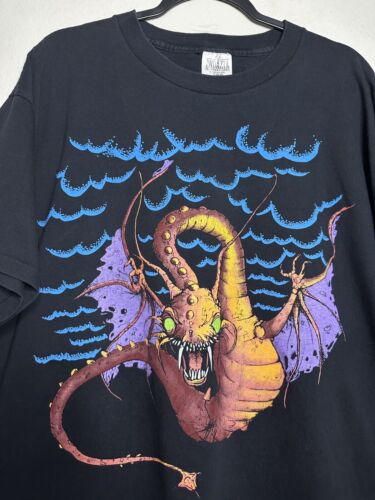 Vintage Alice im Wunderland ""Jabberwocky"" 90er Andazia XL kastenförmig SELTEN - Bild 2 von 6