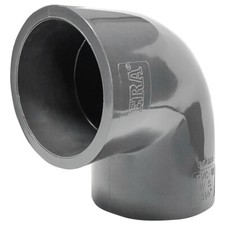 Sch 80 PVC 2-1/2 pulgadas 90 grados codo enchufe conexión