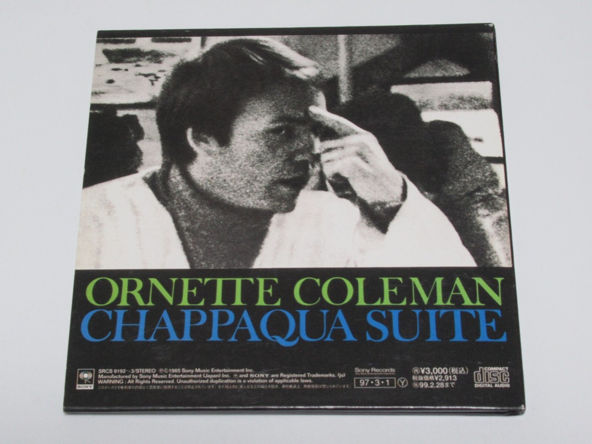 ORNETTE COLEMAN CHAPPAQUA SUITE JAPAN 2CD SRCS 9192~3 w/OBI PAPER