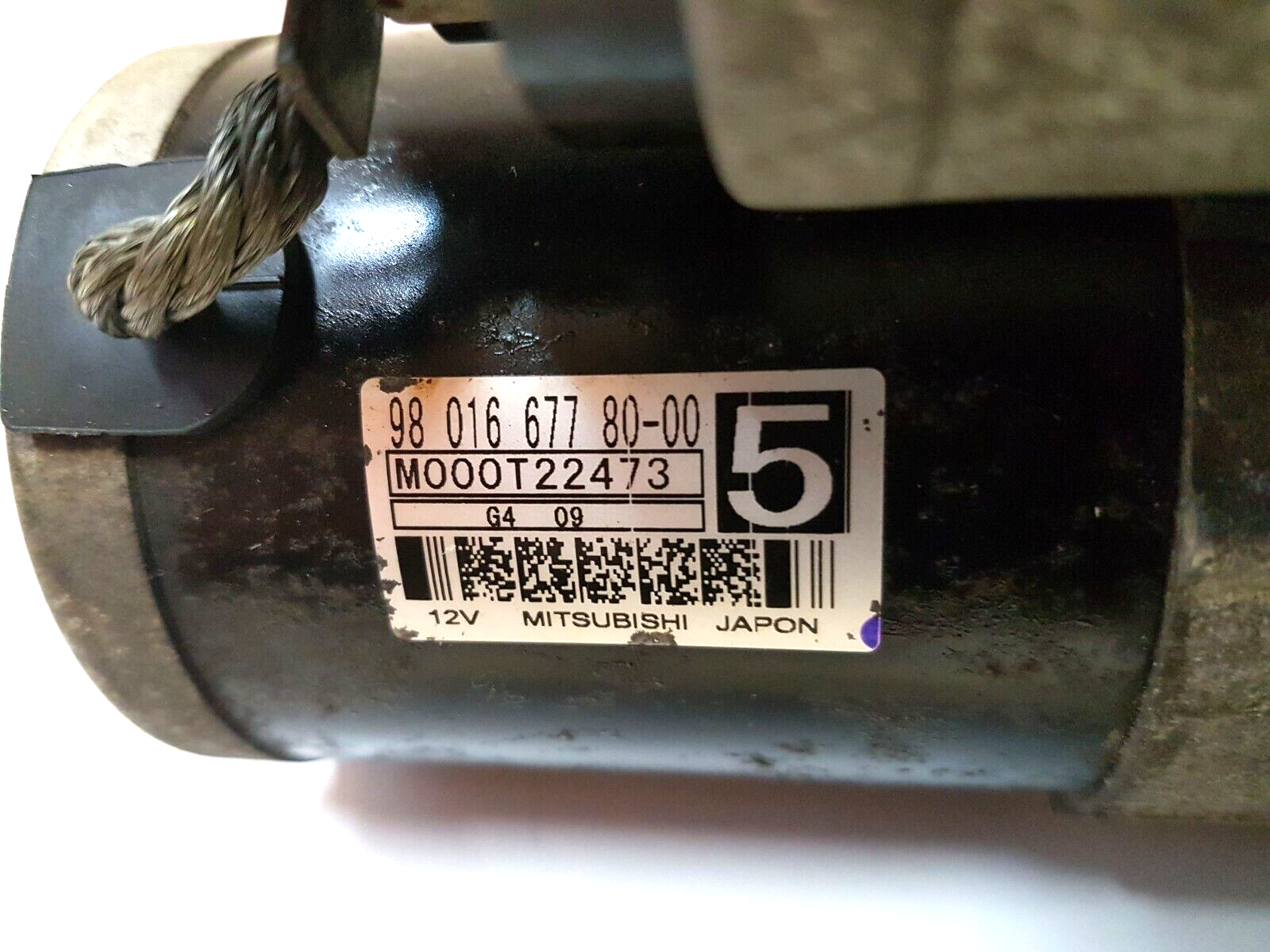 PEUGEOT PARTNER 1.6HDI 2015 RHD STARTER MOTOR OEM 98016677 | eBay