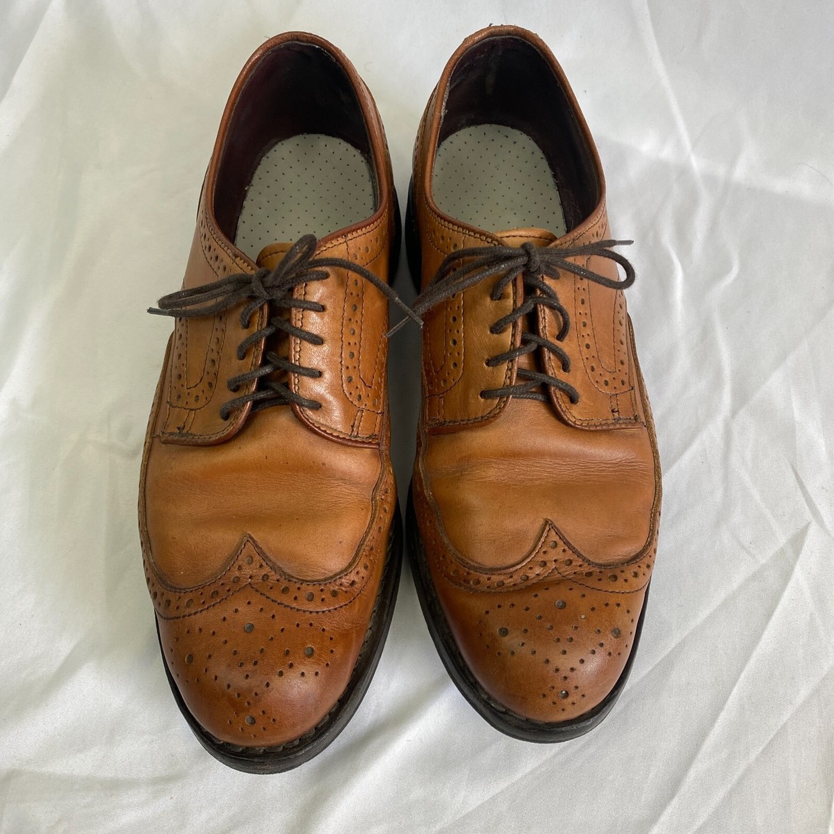 Allen Edmonds Mens 7.5 D Road Warriors Wingtip Oxford Dress 