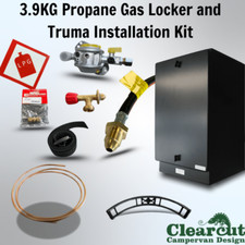 3.9kg Propane Gas Locker and Truma Installation Kit Campervan/Caravan