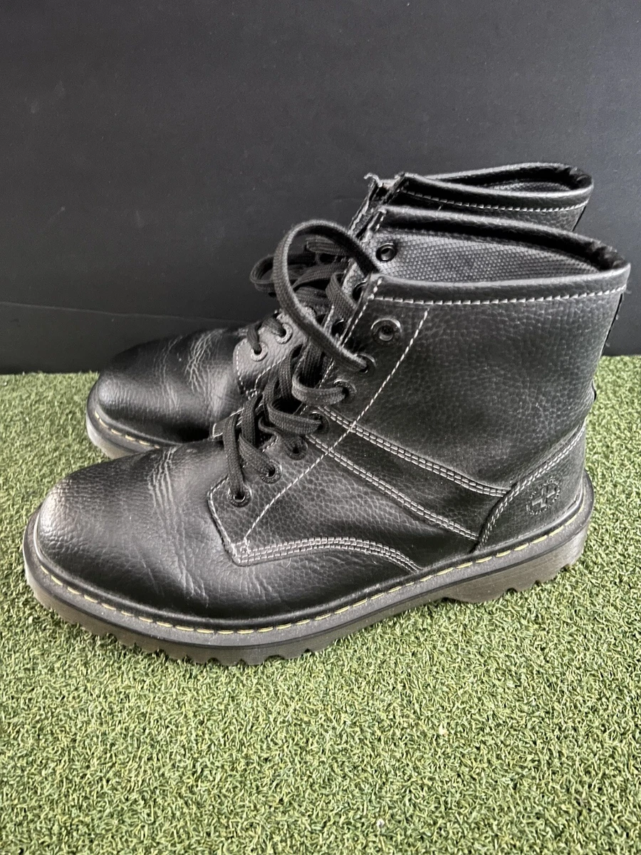Dr. Martens Roseland Combat Boots Men’s 10 Brown Pebbled Leather Lace Up Dr. Martens Roseland Air Wair Brown Pebbled | Mercari main image 4