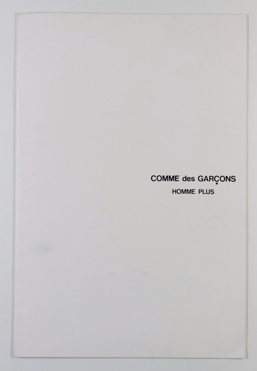 希少カタログCOMME des GARCONS Homme No.14 1983 Comme Des Garcons 1986 Homme Plus CATALOG lookbook 3 PETER