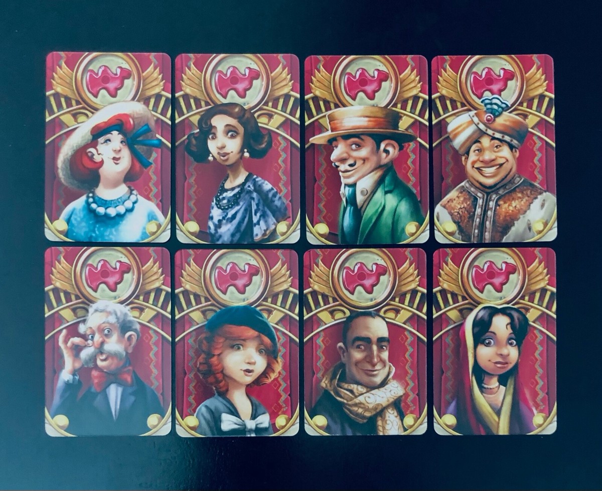 Camel Up | Finish Cards Complete Red Set | Official Replacement