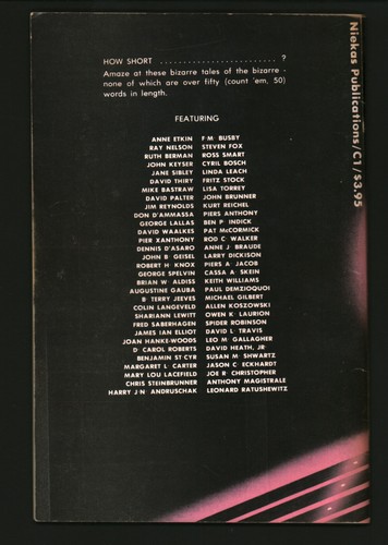 Fifty Extremely SF* Stories 1982 First Printing Niekas Sci-Fi Short Fiction - Bild 4 von 4