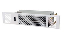 Thermix Plinth Heater - Low Voltage Dc Silver / Black / Self Colour Grille 1.4KW