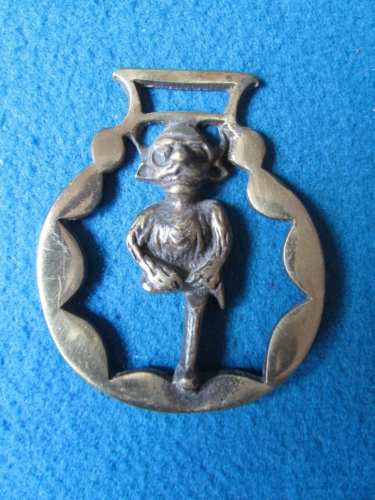 VINTAGE HORSE BRASS PIXIE IMP ELF GOBLIN - B