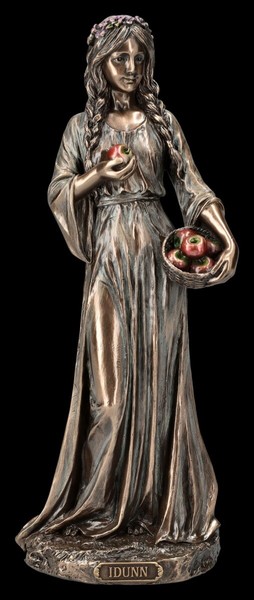 Idun Figur – Veronese Statue Der Nordischen GöTtin Jugend Mythologie 22 Cm Deko-image