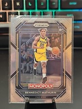 2022-23 Panini NBA Prizm Monopoly Bennedict Mathurin RC #36 Indiana Pacers